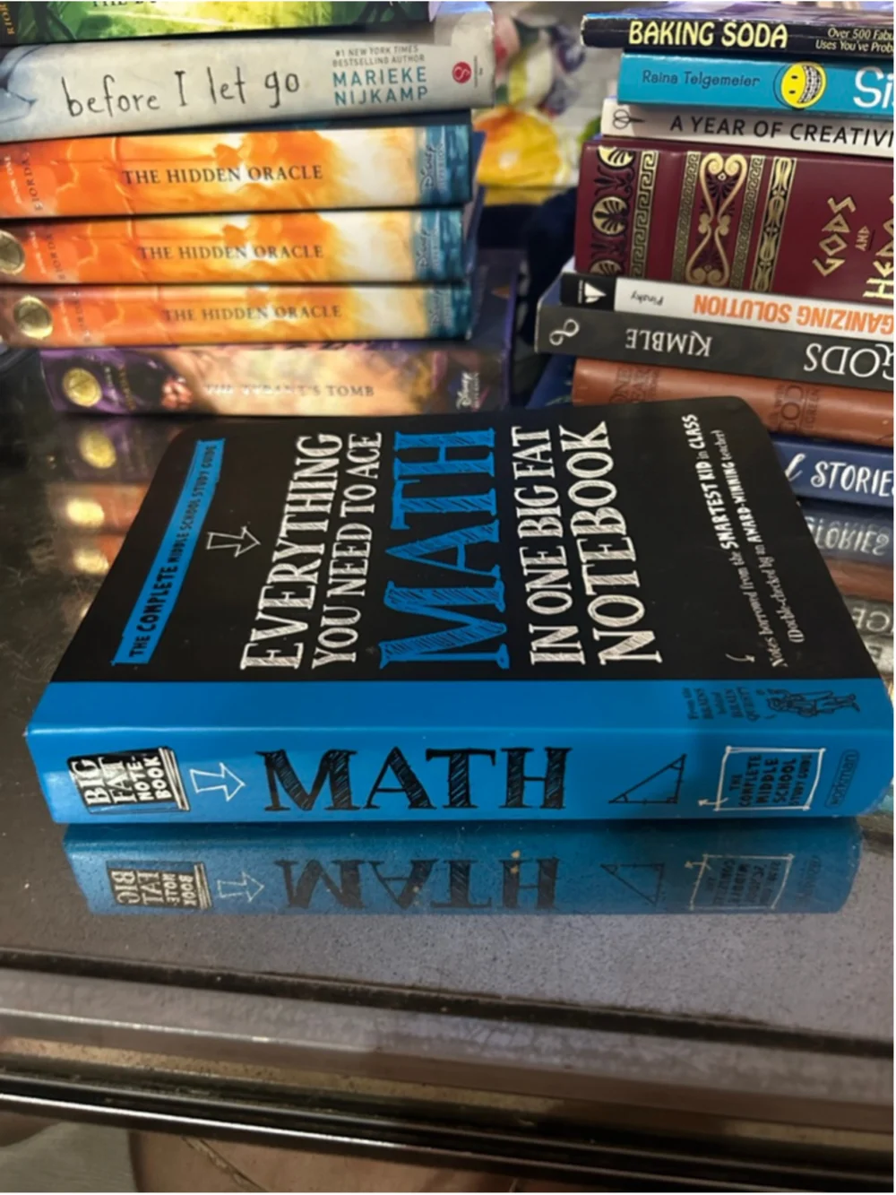 Unisex Workman Publishing Math Notebook One Size Black Blue